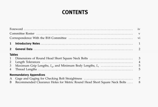 ASME B18.5.2.1M-2006 pdf download